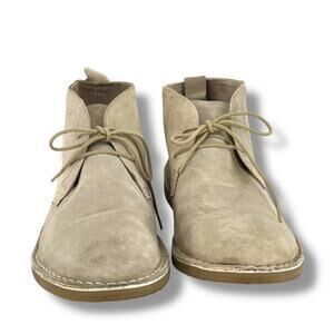 ROUTE 66 Men's Tan Suede Chukka Boots 11 Academia Preppy Collegiate